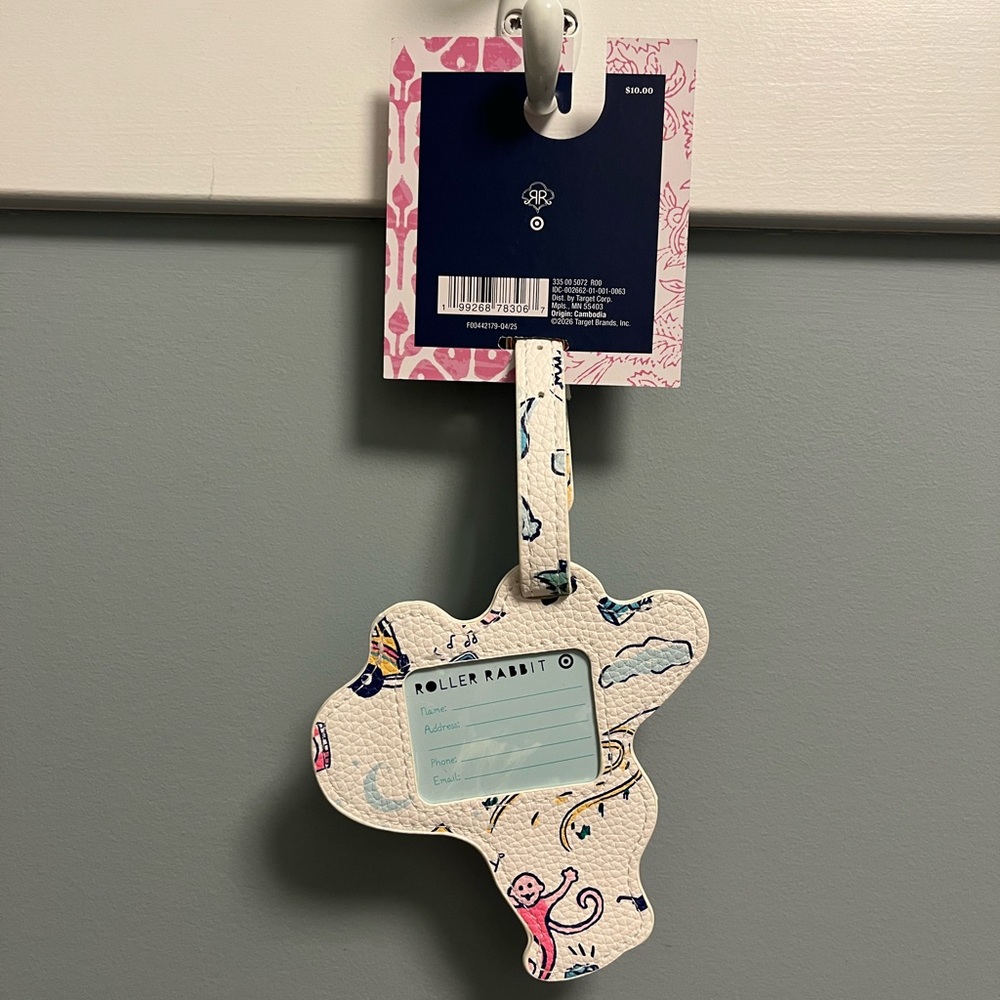 Roller Rabbit x Target Luggage Tag - Picture 2 of 3